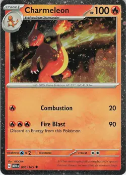 Charmeleon - (Cosmos Holo) Promo Miscellaneous Cards & Products 005/165 NM - Image 1