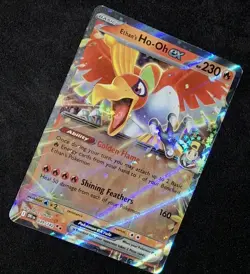 Ho-Oh Pokemon TCG 3 Card Lot V Reverse Holo & Ethan's Ho-Oh EX NM - Image 5