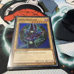 DPBC-EN008 DARK MAGICIAN SUPER RARE 1ST EDITION YuGiOh CARD - Image 1