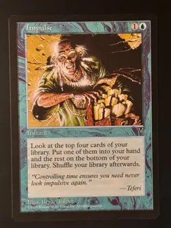 MTG - Impulse - NM+ NEVER PLAYED! - Visions - COMMON - EN - REG - Image 1