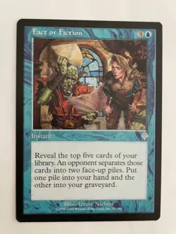 MTG - Fact or Fiction - Invasion - NM - Never Played - Image 1