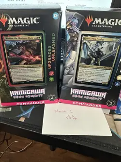 Magic The Gathering Commander Decks - Kamigawa Neon Dynasty [Set of 2] - Image 1