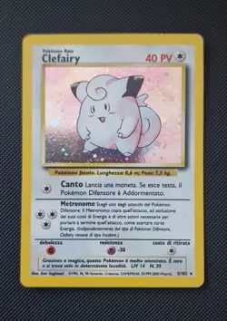 Pokemon Clefairy 5/102 Italiano Unl Set Base - Holo Unlimited Ita - Image 1