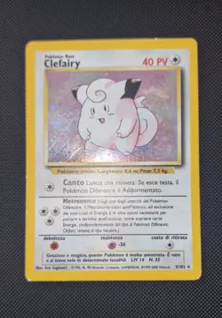 Pokemon Clefairy 5/102 Italiano Unl Set Base - Holo Unlimited Ita - Image 2