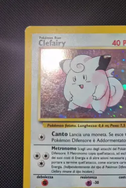 Pokemon Clefairy 5/102 Italiano Unl Set Base - Holo Unlimited Ita - Image 3