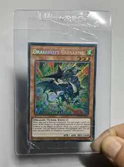 Dragunity Guisarme HAC1-EN172 •SEALED• Promo Secret Rare Hidden Arsenal YuGiOh - Image 3