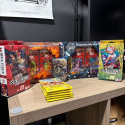 One Piece Illustration Box Vol 5&6 Starter Deck X2, One Piece Tin and More - Image 1