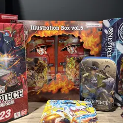 One Piece Illustration Box Vol 5&6 Starter Deck X2, One Piece Tin and More - Image 2
