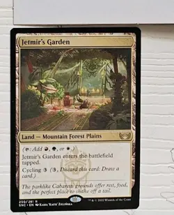 MTG 3-Color Land Triome Jetmir's Garden Commander EDH Magic: The Gathering - Image 1