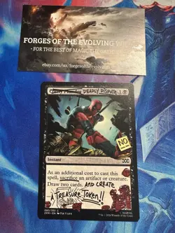 Deadly Dispute 2026 Deadpool I Fixed It You’re Welcome Non Foil Secret Lair 080 - Image 1