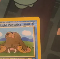 Light Piloswine 26/105 Neo Destiny Unltd Regular Rare 90 HP EN - Image 2