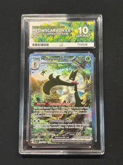 Meowscarada Ex Special Illustration Rare 256/193 Pokemon Paldea Evolved Ace 10 - Image 1