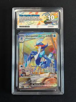 Quaquaval ex Special Illustration Rare 260/193 Pokemon Paldea Evolved ACE 10 - Image 1