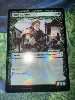 Bird Admirer (Showcase) Innistrad: Midnight Hunt Foil - Image 1