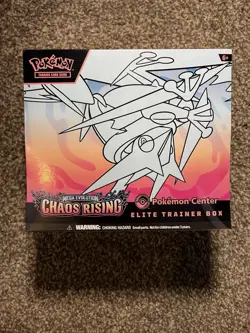 Pokemon TCG Chaos Rising Pokemon Center ETB (New & Sealed) SMALL TEAR - Image 1