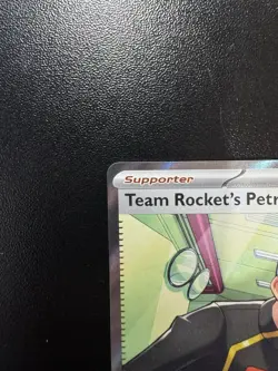 Team Rocket's Petrel 226/182 Ultra Rare Destined Rivals Pokemon Near Mint - Image 3
