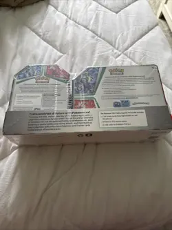 Pokemon TCG Paldea Legends Miraidon Koraidon EX Tin 2 Pack New Sealed - Image 2