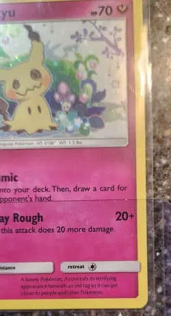 POKEMON CARD-MIMIKYU BASIC CARD 70 SM163 - Image 4