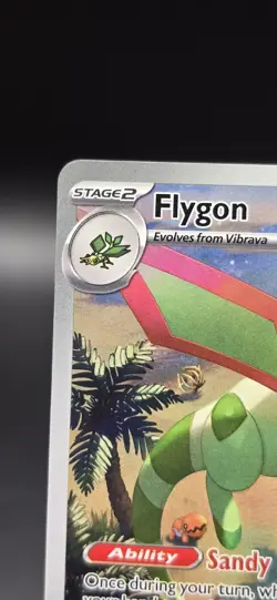2025 Pokemon Phantasmal Flames Flygon Illustration Rare #101/094 B27 - Image 2