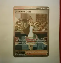 Pokemon TCG Jasmine's Gaze Special Illustration Rare Full Art Holo 245/191 EN - Image 1