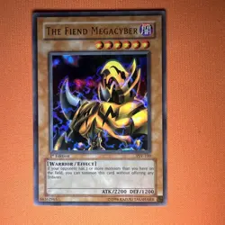 The Fiend Megacyber PSV-100 Ultra Rare Pharaoh's Servant Yu-Gi-Oh 1st Edition NM - Image 1