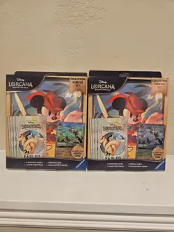 Fabled Disney Lorcana Collection Starter Set- Lot of 2 Sealed (8 packs/w promo) - Image 1