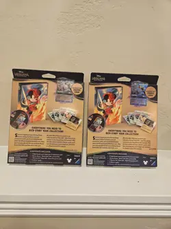Fabled Disney Lorcana Collection Starter Set- Lot of 2 Sealed (8 packs/w promo) - Image 2