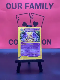 Alakazam 33/165 Expedition Pokemon TCG Base Set Regular Non Holo Rare Card HP - Image 1