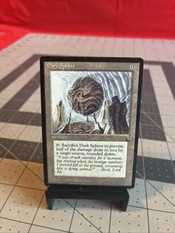 Vintage 1994 MTG Dark Sphere The Dark Card - Image 1
