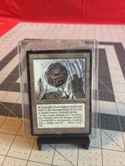 Vintage 1994 MTG Dark Sphere The Dark Card - Image 3