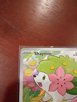 Pokemon TCG Shaymin Holo Card Illustration Rare, 185/182 - Image 2