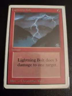 Lightning Bolt Unlimited Edition LP to NM Condition - Image 1