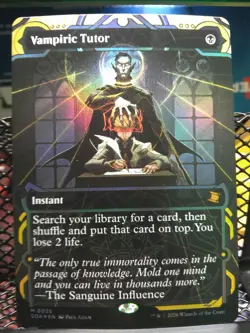 Vampiric Tutor Secrets of Strixhaven: Mystical Archive Foil SOA #35 - Image 1