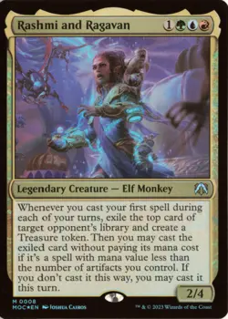 Rashmi and Ragavan FOIL 8 MOC Commander: March of the Machine NM - Image 1