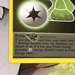 2002 Pokemon ERROR INK BLOT Legendary Collection 101/110 Potion Energy Regular - Image 5