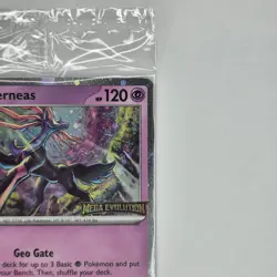 Xerneas 064/132 Stamped Promo Mega Evolution Pokemon Card TCG Sealed - Image 3