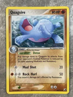 Quagsire 44/115 Unseen Forces STAMPED Reverse Holo Rare Pokemon (Near Mint) NM - Image 1