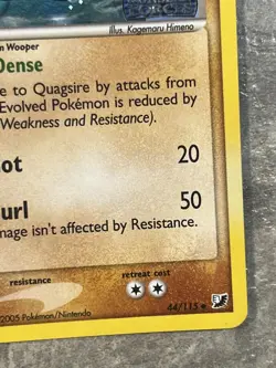 Quagsire 44/115 Unseen Forces STAMPED Reverse Holo Rare Pokemon (Near Mint) NM - Image 5