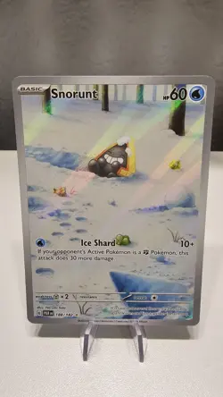 Snorunt 188/182 Illustration Rare Paradox Rift Pokemon Near Mint - Image 1