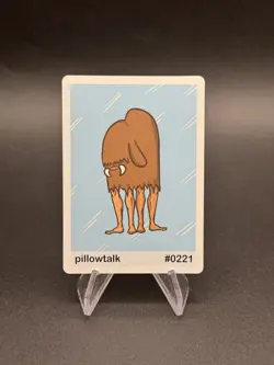 Pillowtalk - Piloswine #221 Pookiemoot Series 2 Custom Fan Art Pokemon - Image 1