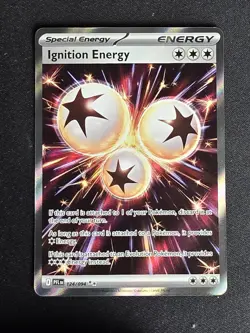 Pokemon TCG Ignition Energy 124/094 Me02 Phantasmal Flames Ultra Rare Holo Engl - Image 1