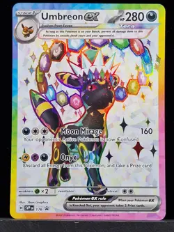 Pokemon TCG Umbreon EX SVP 176 Premium Figure Collection Promo NM Condition - Image 1