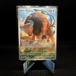 Tauros 096/086 Illustration Rare Holo Chaos Rising Pokemon Card NM - Image 1