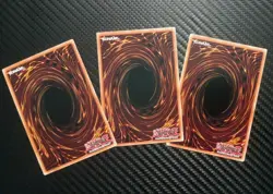 * EGYPTIAN GOD 3 CARD SET * SLIFER RA OBELISK PRISMATIC SECRET RARE TN19 YUGIOH! - Image 2