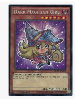 Dark Magician Girl - BLGG-EN003 - Secret Rare YuGiOh - Image 1