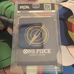 One Piece Sanji OP01-013 1st Anniversary English Promo Foil Rare PSA 10 - Image 2