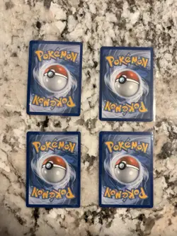 Pokemon TCG Pikachu Mixed Card Lot of 4 Near Mint English - Image 2