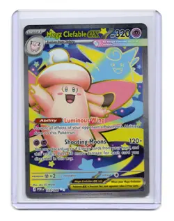 Mega Clefable EX 103/088 Secret Rare Perfect Order Pokemon TCG Card POR EN NM - Image 1