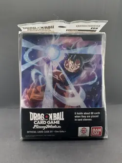 Dragon Ball Super Fusion World Goku FB01-139 SCR NM + Card Case Promo Bundle - Image 3