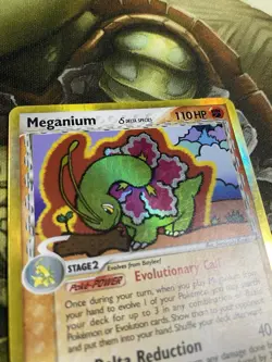 Meganium (Delta Species) 4/101 Dragon Frontiers Holo Pokemon TCG Card Lp - Image 2